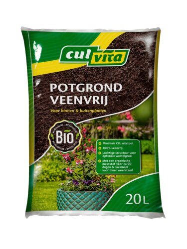  Culvita Potgrond Veenvrij - 40 liter