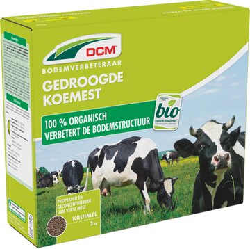 DCM Gedroogde Koemest 3kg