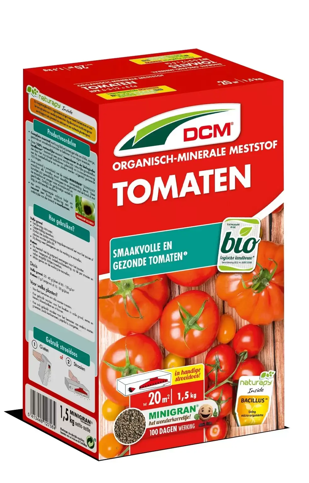 Neuken Uitgaan van Aanmoediging DCM Meststof Tomaten (MG) (1,5 kg) (SD) - Tuincentrum Tullekensmolen  Beekbergen