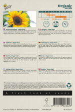 Buzzy® Organic Helianthus, Reuzenzonnebloem giganteus  (BIO) - Afbeelding 2