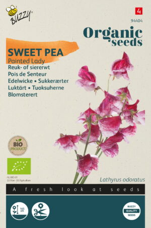 Buzzy® Organic Lathyrus, Reuk- of siererwt Painted Lady(BIO)