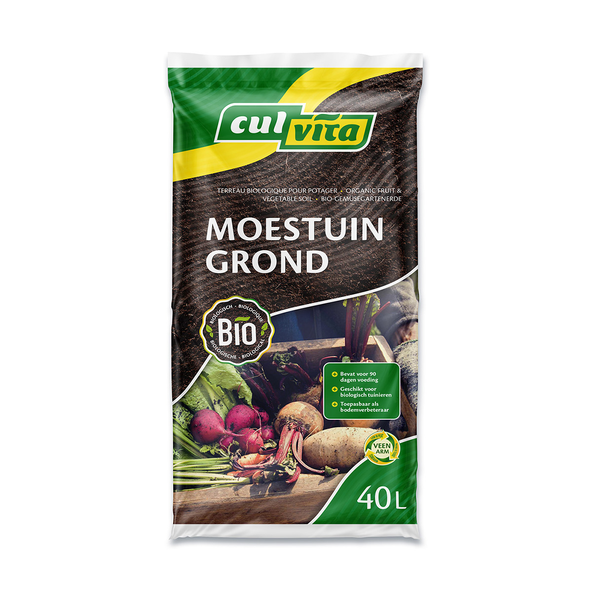 Culvita-Bio-Moestuingrond_40-1 Culvita Bio-Moestuingrond 40 liter - Afbeelding 1